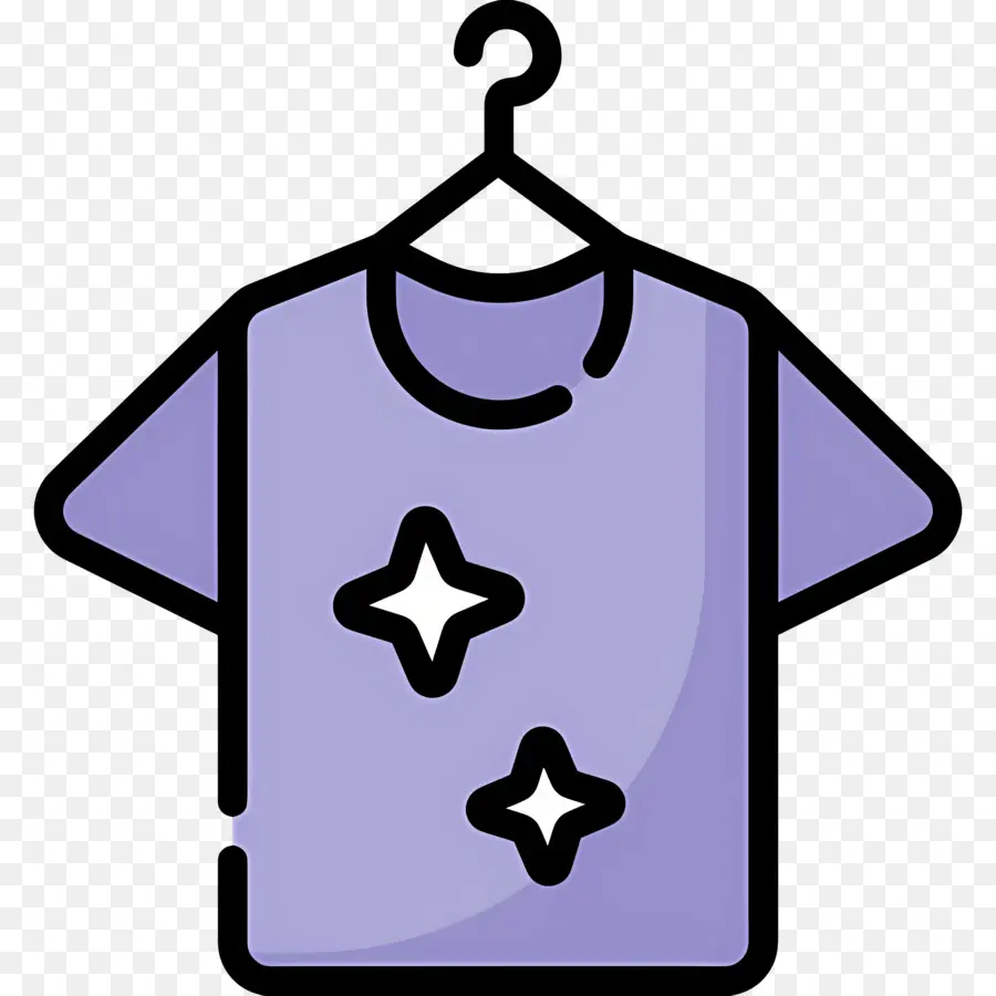 Tela Colgante，Camiseta Morada PNG