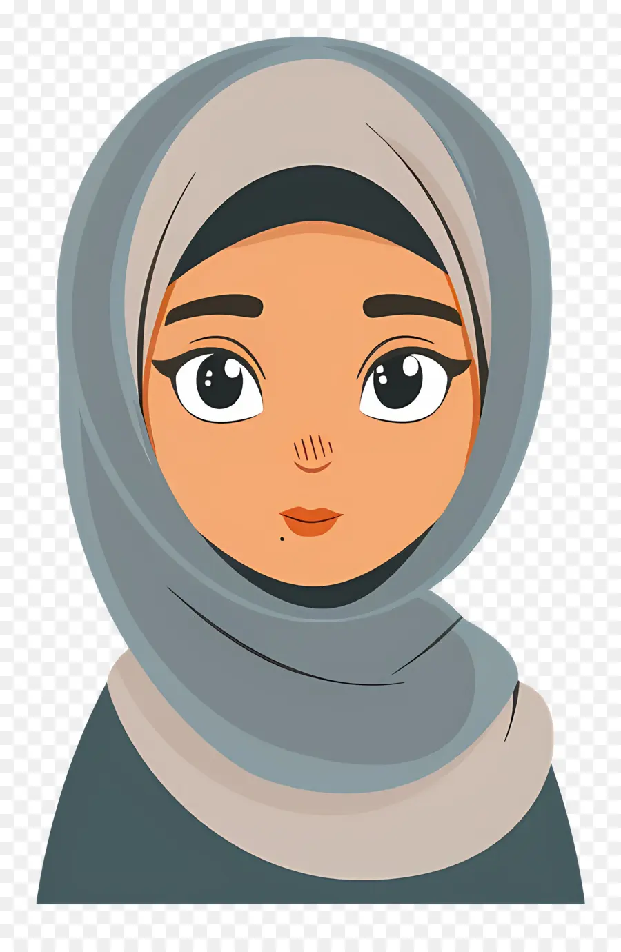 Mujer Musulmana，Chica En Hijab PNG