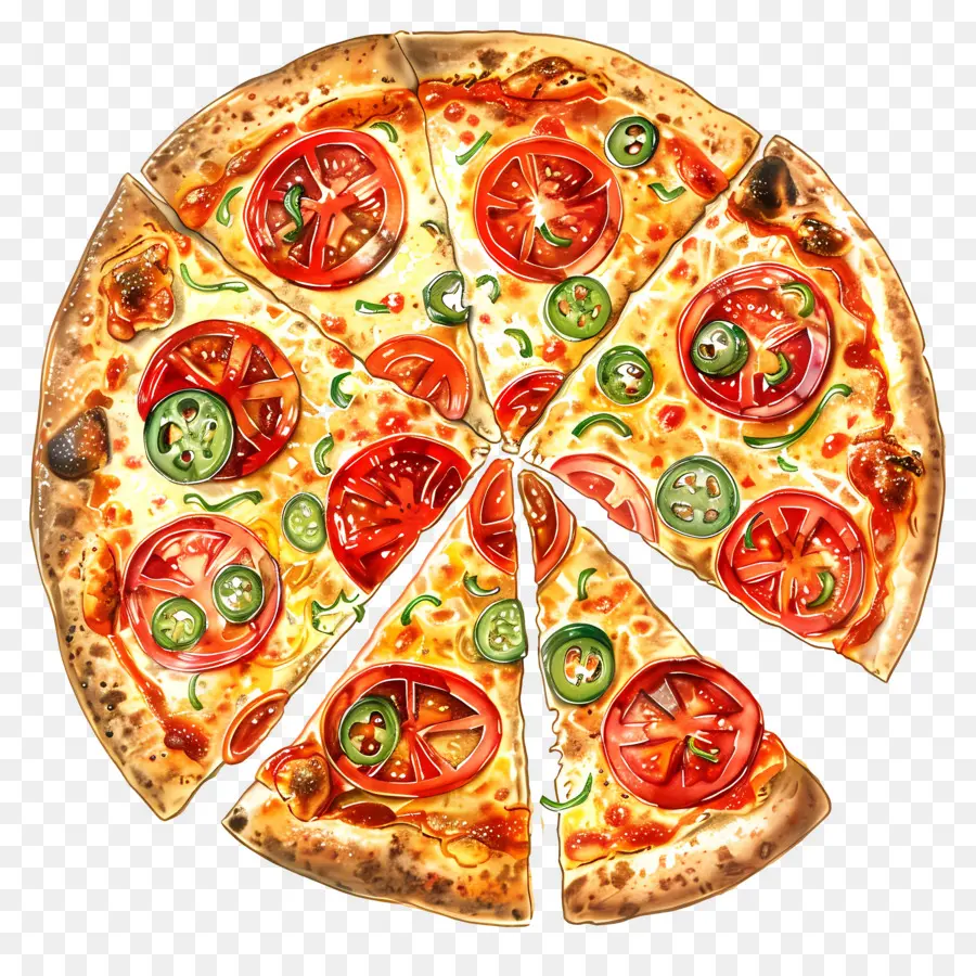 Pizza Mexicana，Pizza PNG