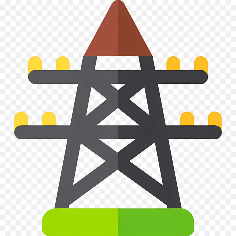 Transmisión Eléctrica，Torre Eléctrica PNG