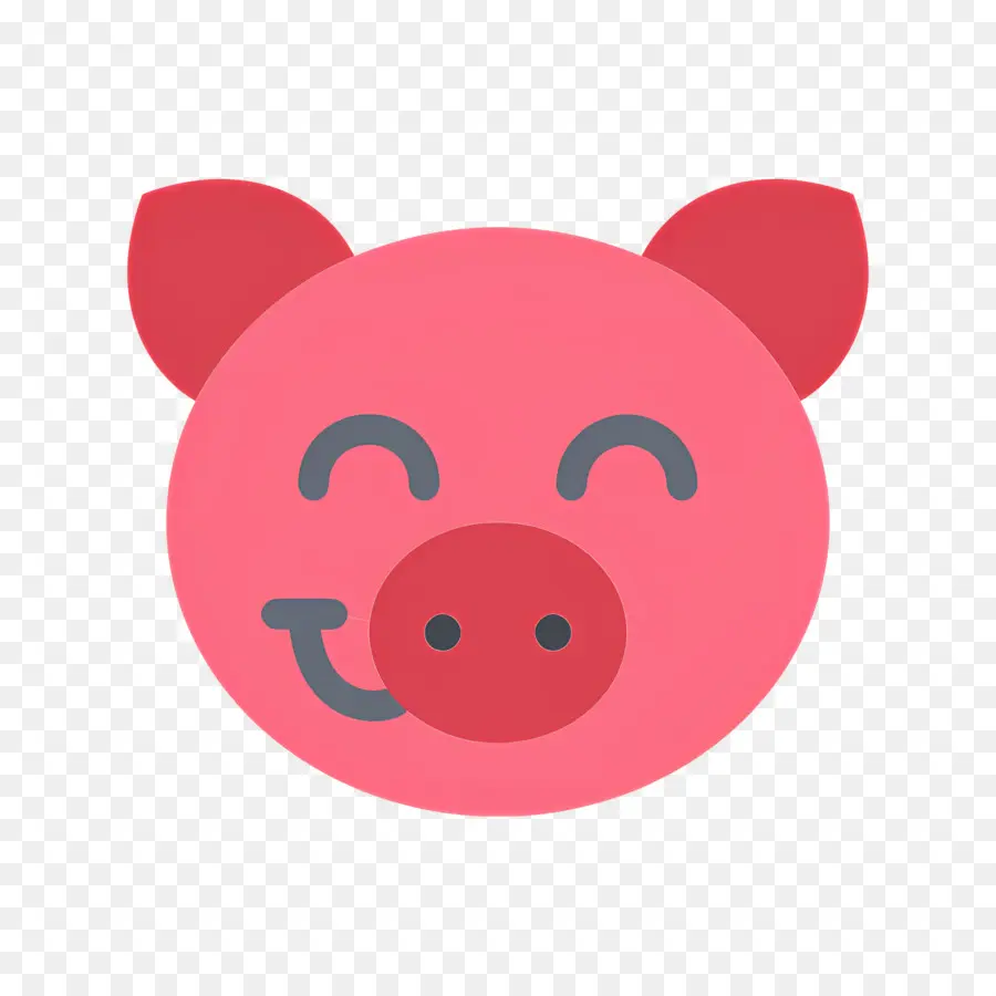 Cara De Cerdo，Cara De Cerdo Rosa PNG