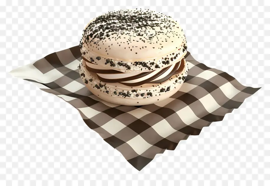 Macarrón，Postre PNG