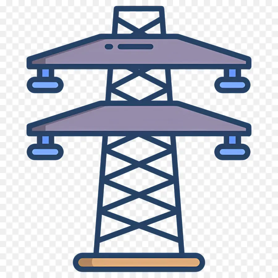 Transmisión Eléctrica，Torre Eléctrica PNG