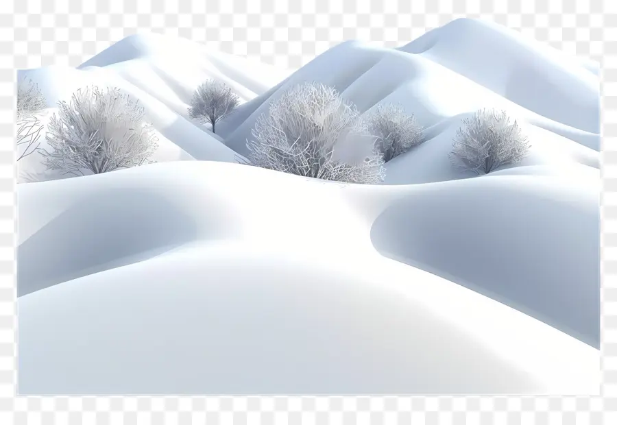 Colina Nevada，Paisaje Nevado PNG