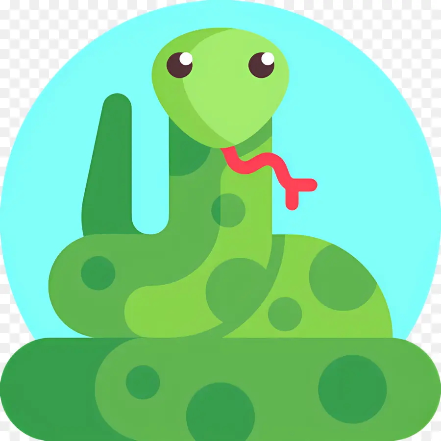 Serpiente，Serpiente Verde PNG