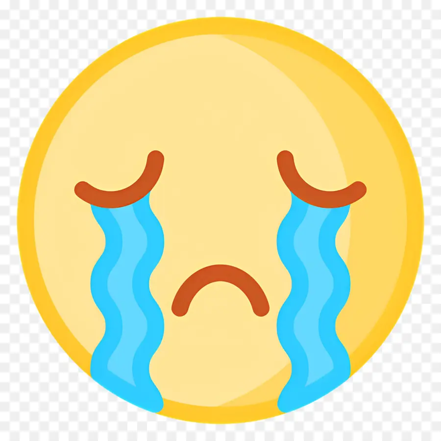 Cara Llorando，Emojis Llorando PNG