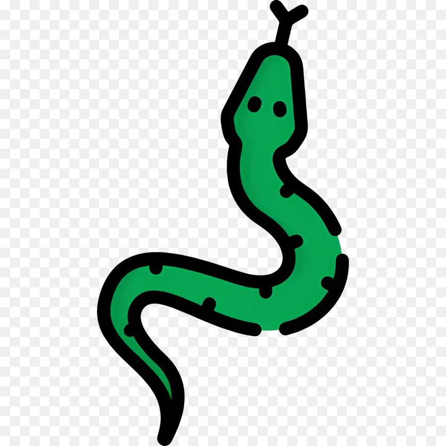 Serpiente，Serpiente Verde PNG