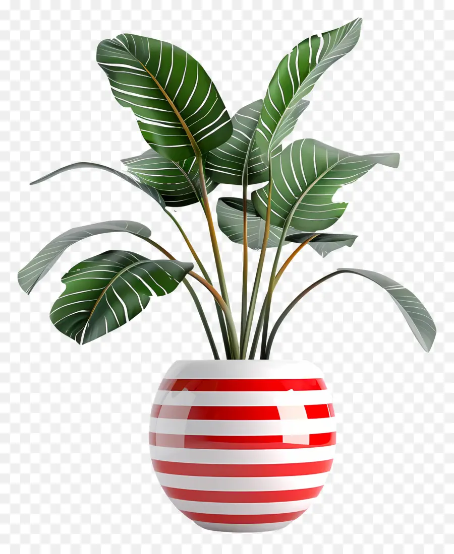 Planta Tropical En Maceta，Planta En Maceta PNG