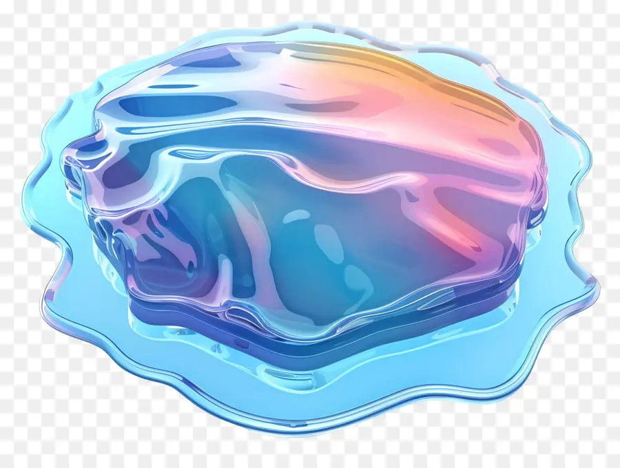 Charco De Agua，Gel PNG