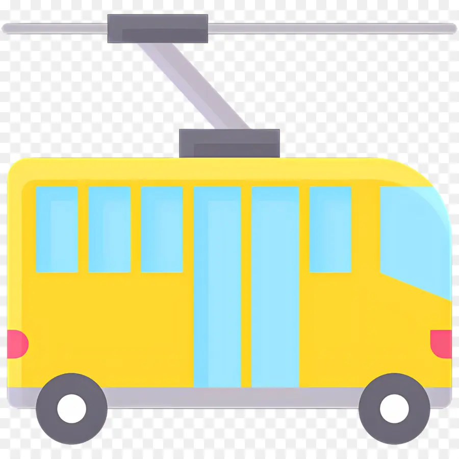 Autobús Eléctrico，Tranvía PNG