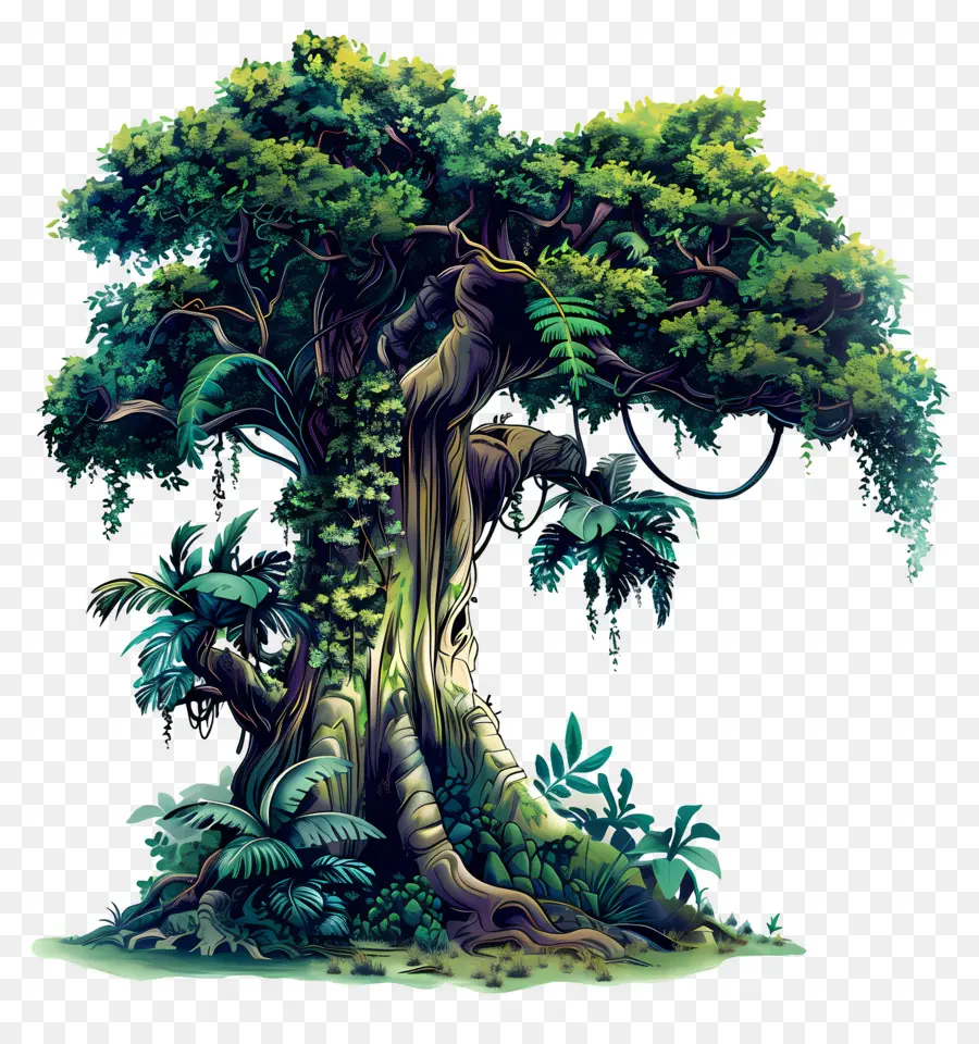 árbol De La Selva，Árbol PNG