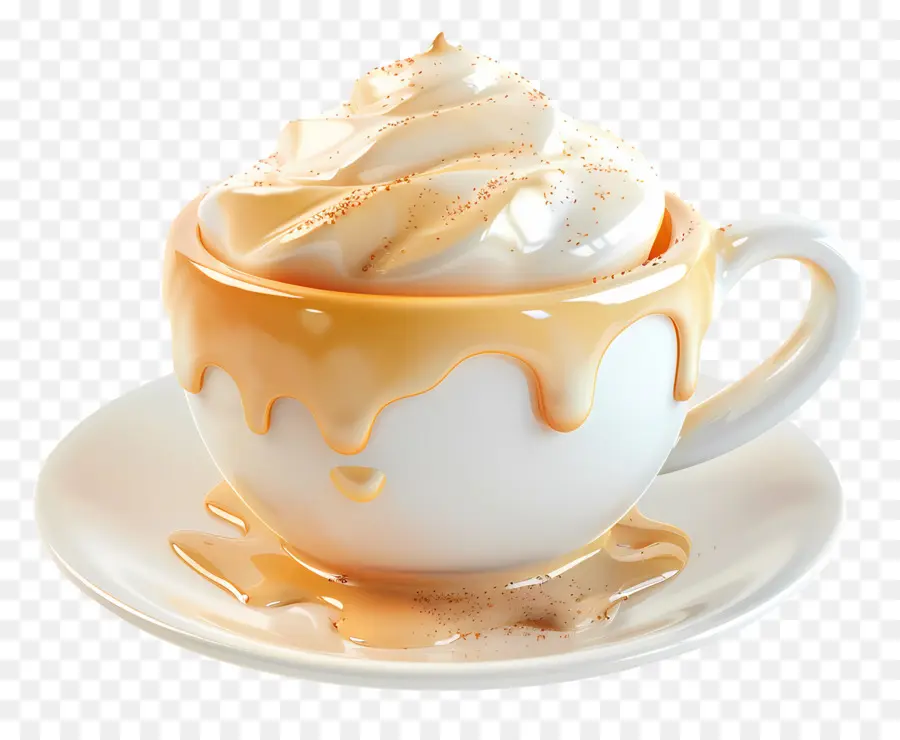 Capuchino，Taza PNG