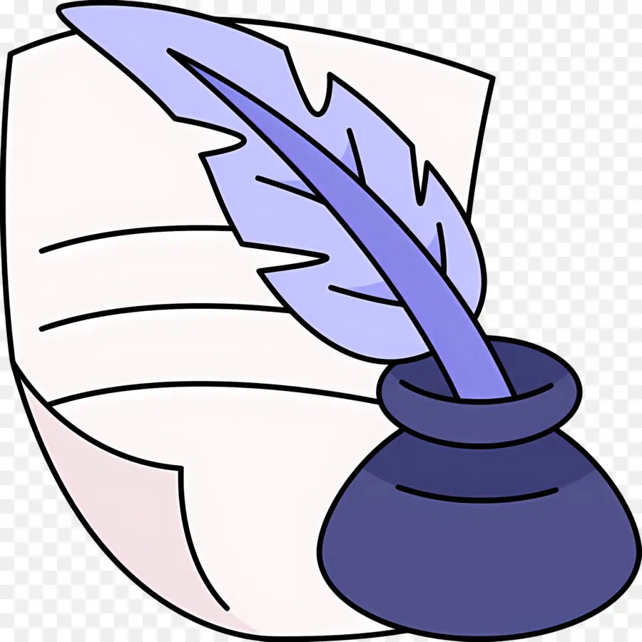 Tinta De Pluma，Pluma Y Tinta PNG