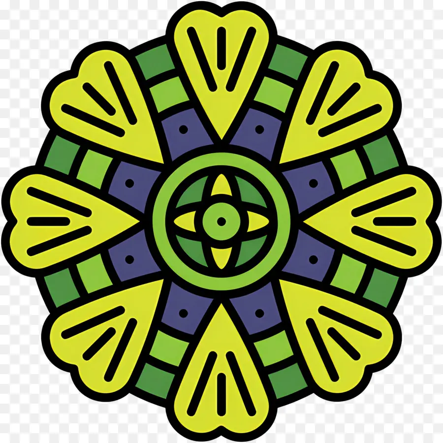 Mandala，Flor PNG