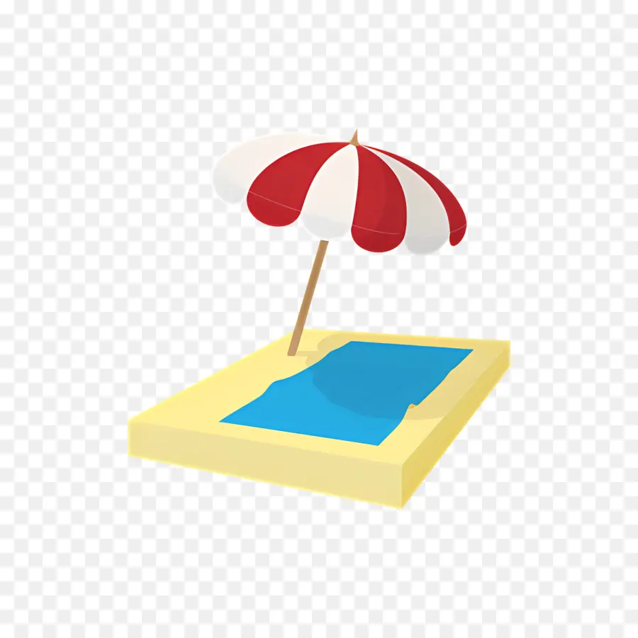 Estera De Playa，Parasol PNG