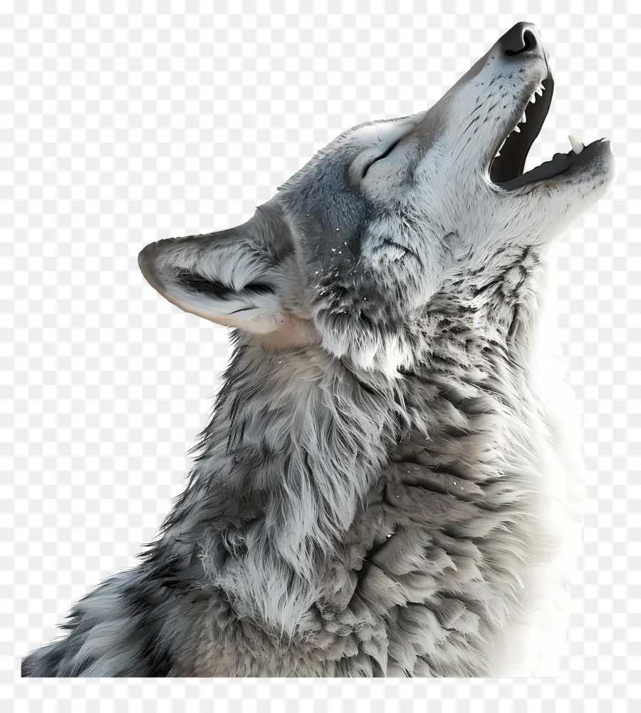 Lobo Aullando，Lobo PNG