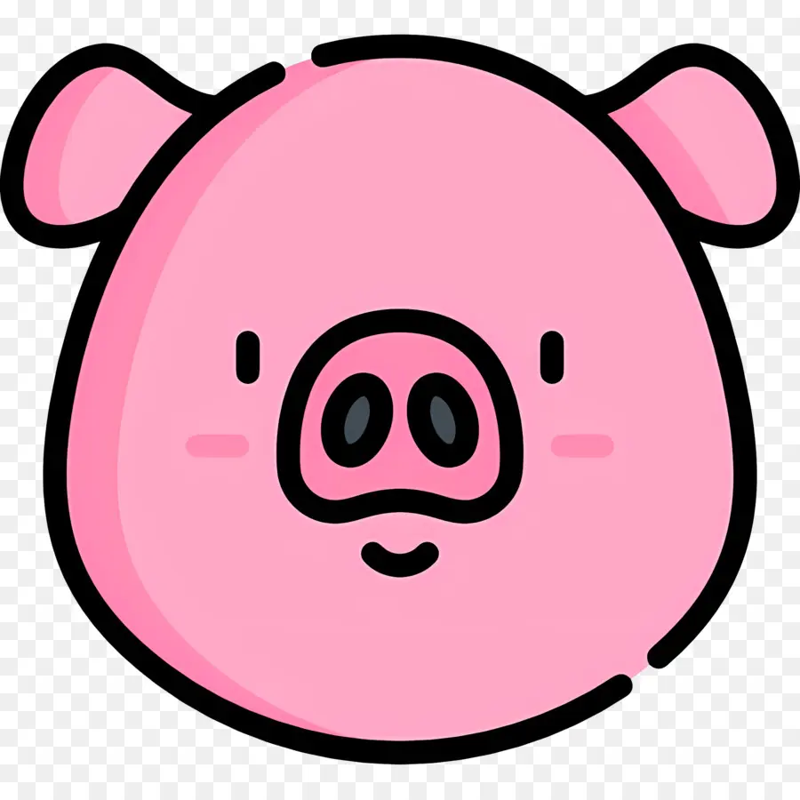 Cara De Cerdo，Dibujos Animados PNG