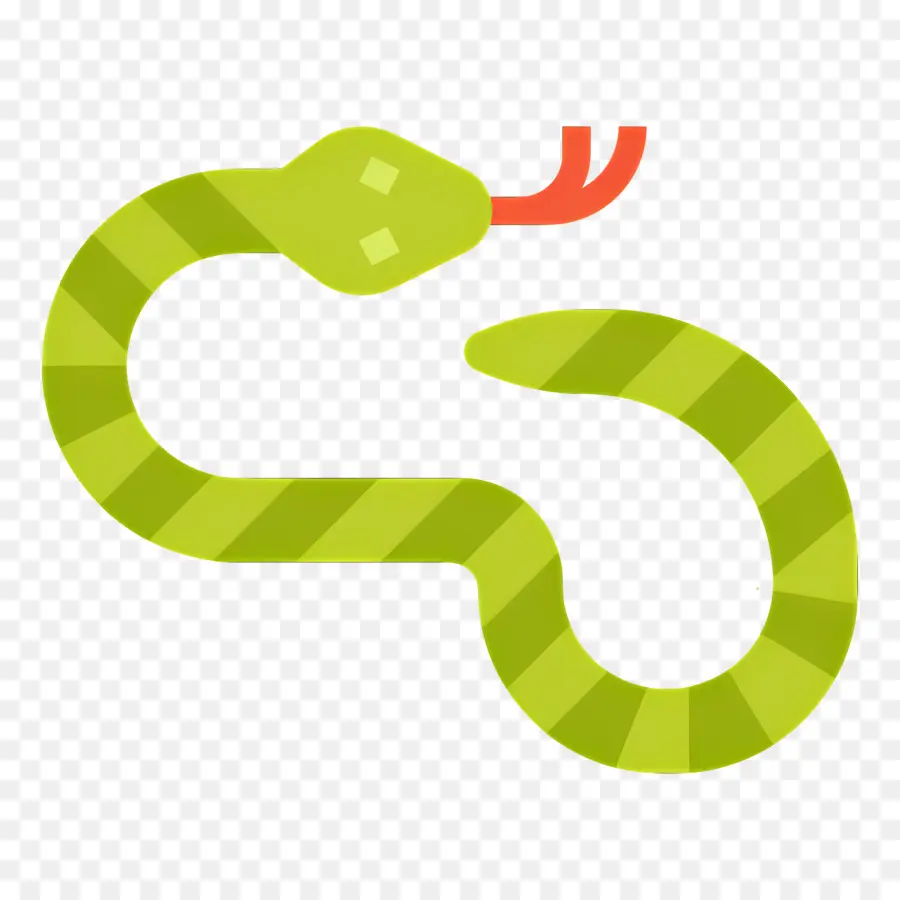 Serpiente，Verde PNG