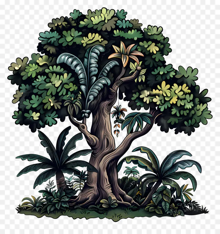 árbol De La Selva，árbol PNG