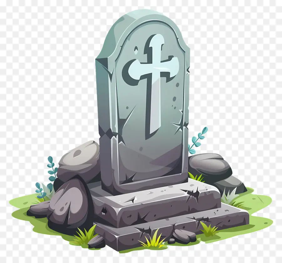 Lápida Del Cementerio，Lápida Sepulcral PNG