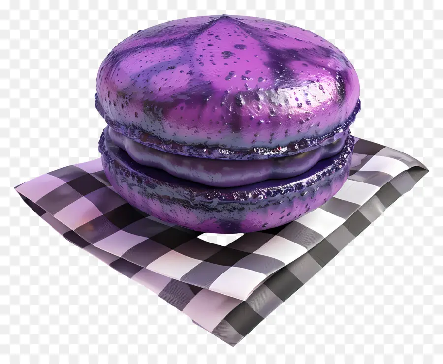 Macarrón，Macarrón Morado PNG