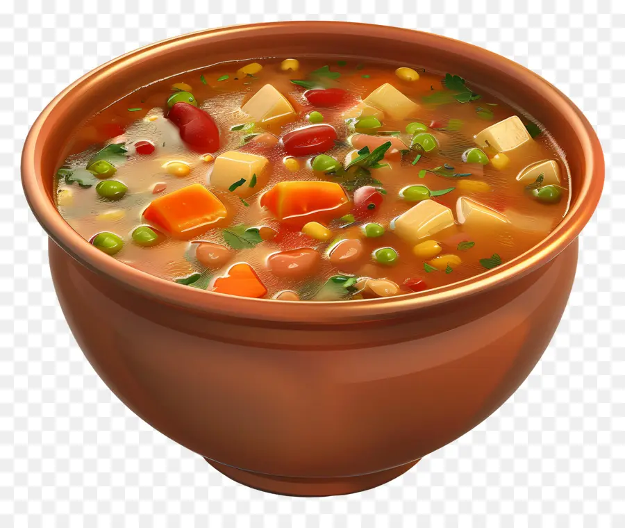 Sopa Minestrone，Tazón De Sopa PNG