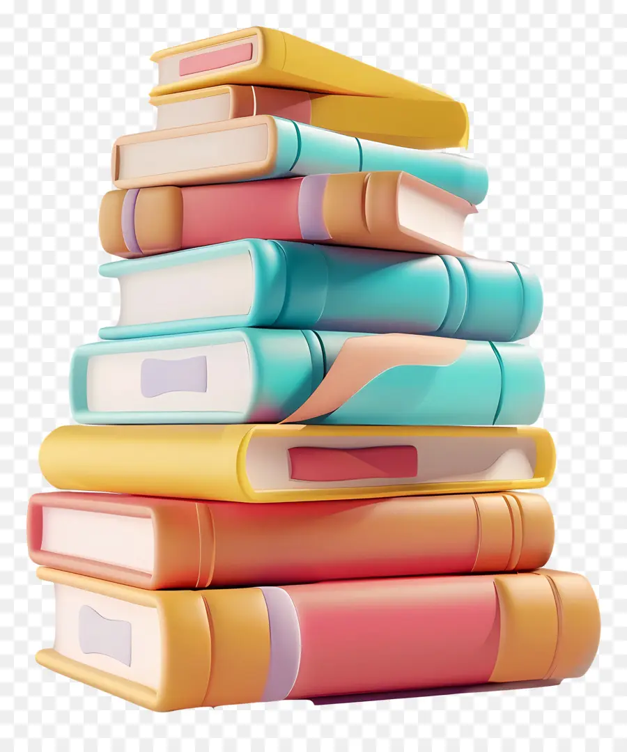 Paquete De Libros，Pila De Libros PNG