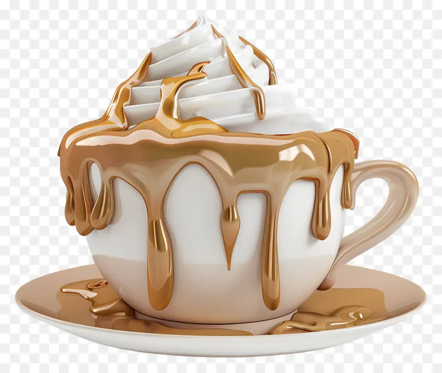 Capuchino，Taza PNG