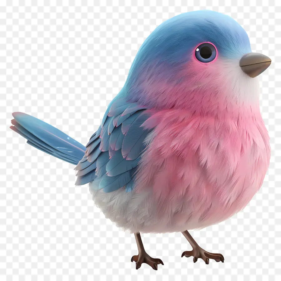 Pájaro Pastel，Lindo Pájaro PNG