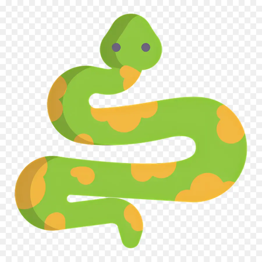 Serpiente，Serpiente Verde PNG