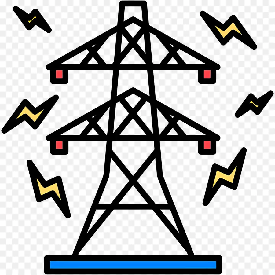 Transmisión Eléctrica，Torre Eléctrica PNG