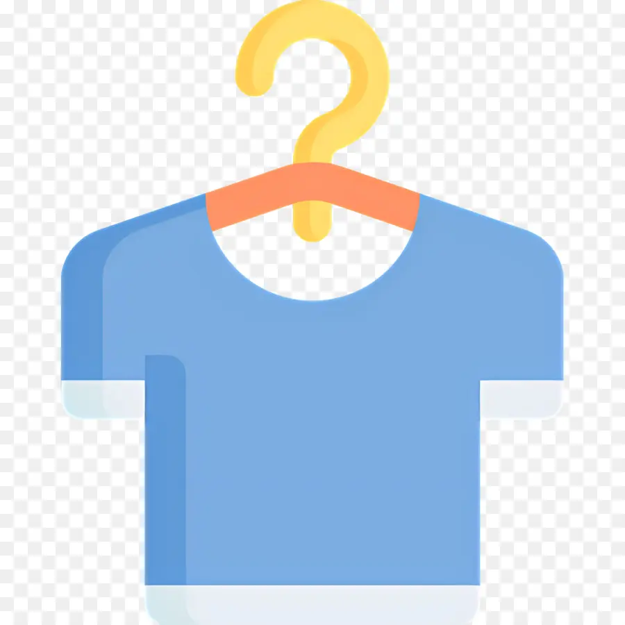 Tela Colgante，Camisa Azul En Percha PNG