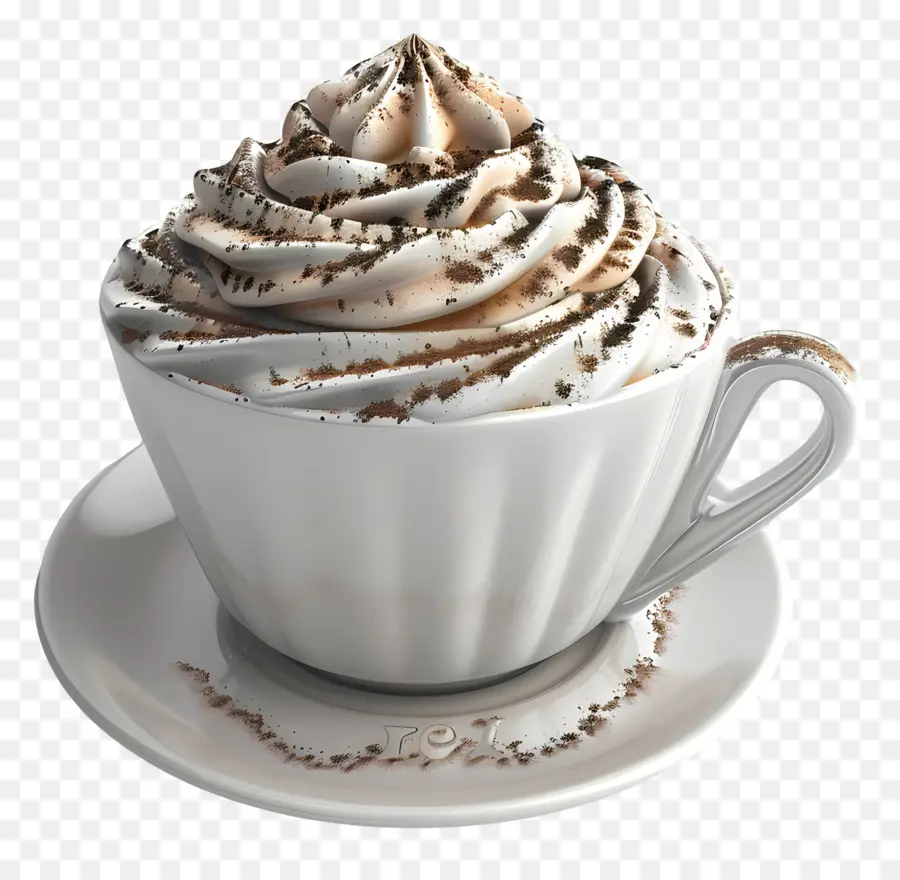 Capuchino，Taza PNG