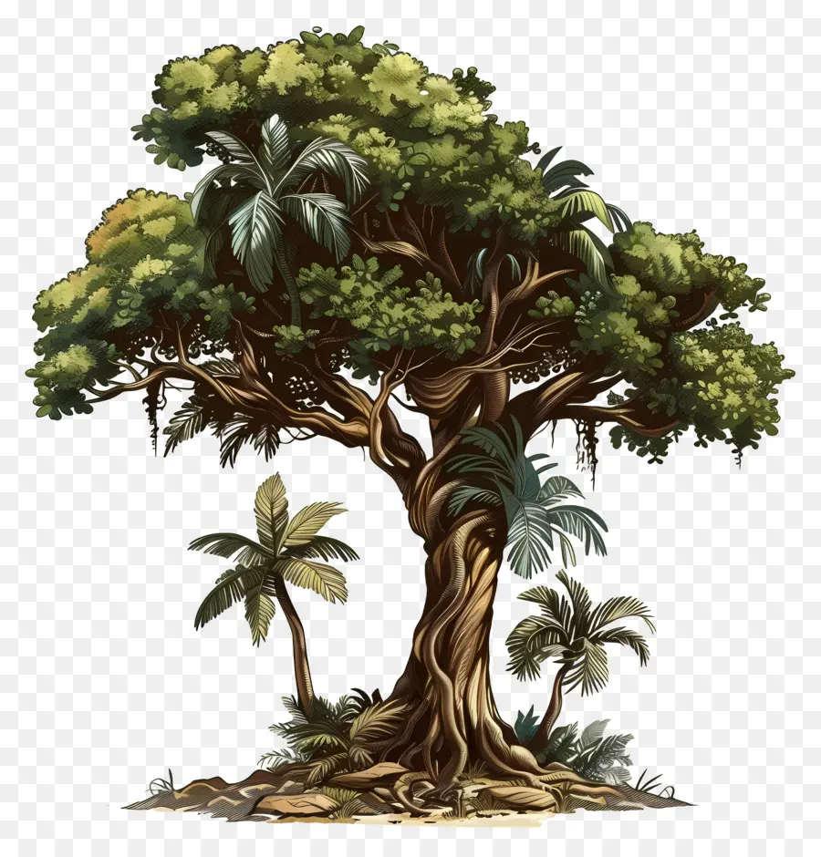 árbol De La Selva，Árbol PNG