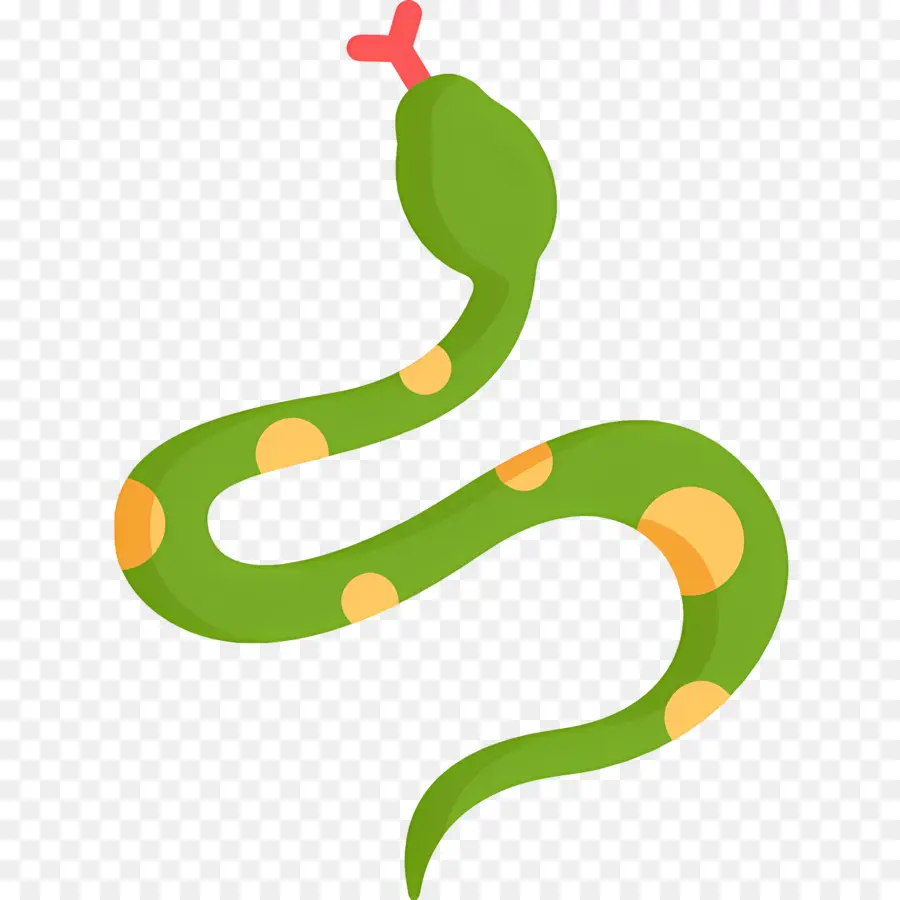 Serpiente，Verde PNG