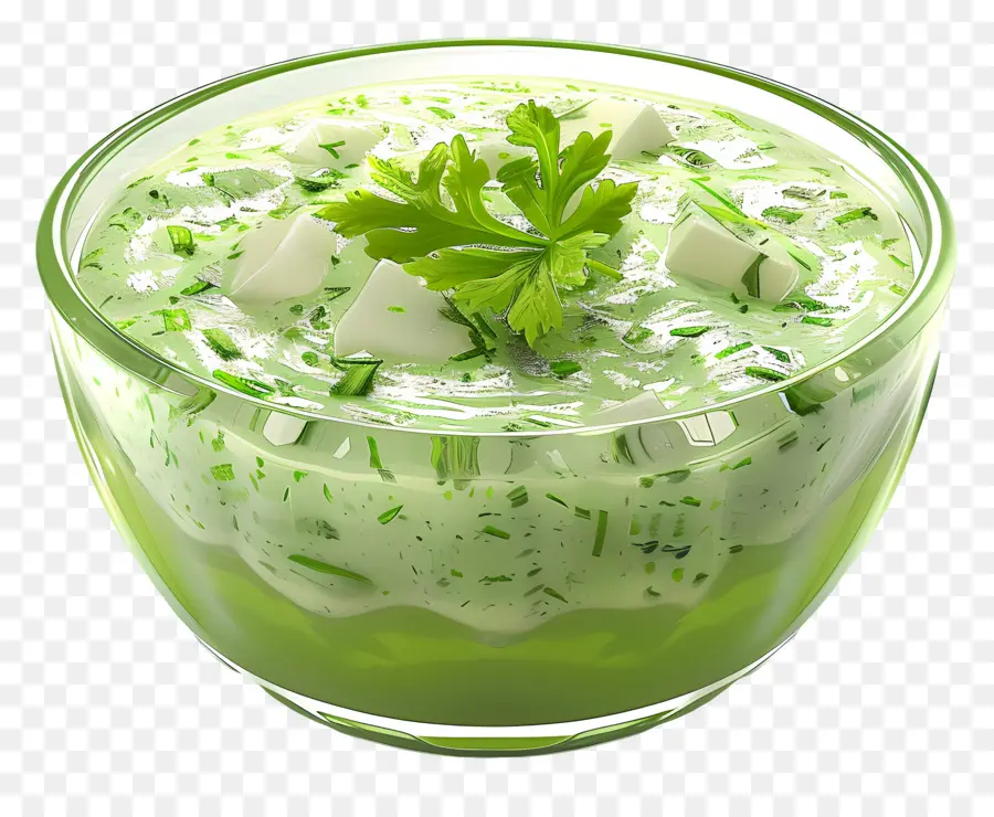 Raita Verde，Ensalada Verde PNG