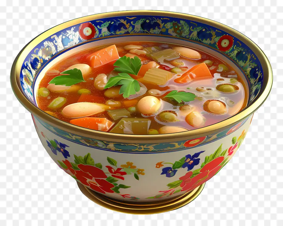 Sopa Minestrone，Sopa PNG