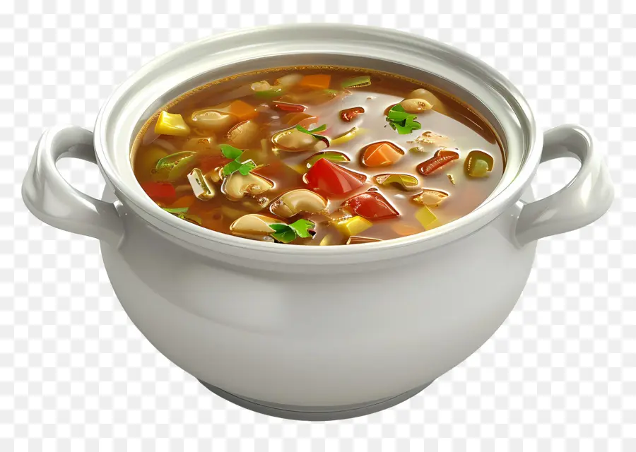 Sopa Minestrone，Sopa PNG