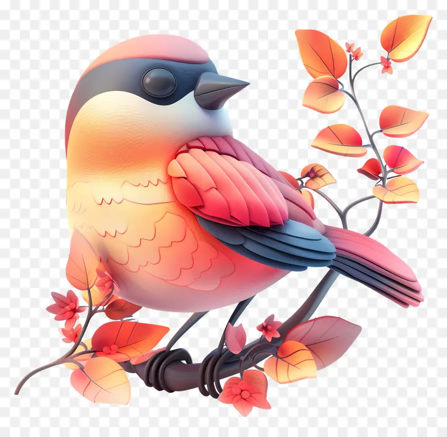 Pájaro Pastel，Pájaro Colorido PNG