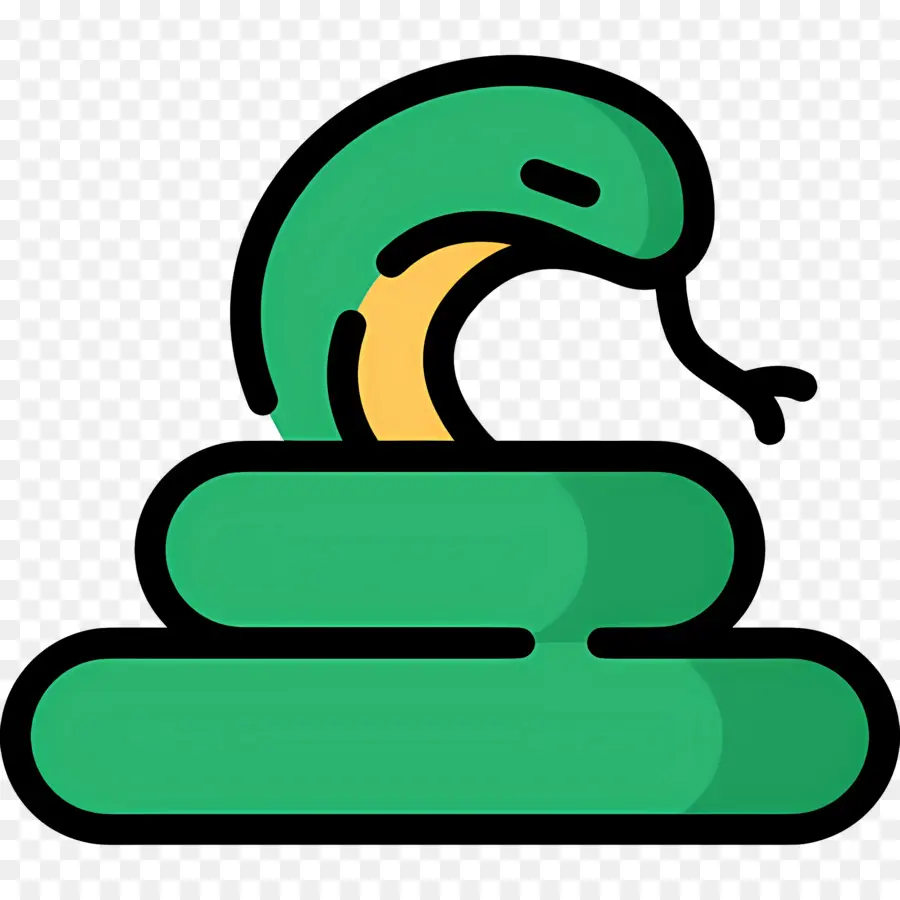 Serpiente，Serpiente Verde PNG