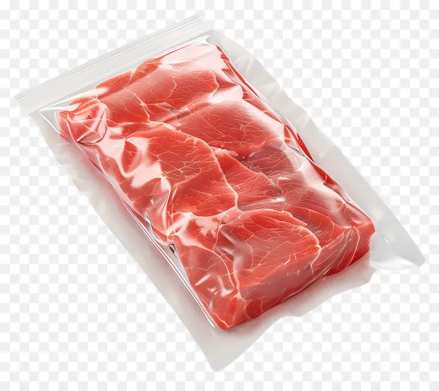 Paquete De Carne Congelada，Carne Envasada Al Vacío PNG