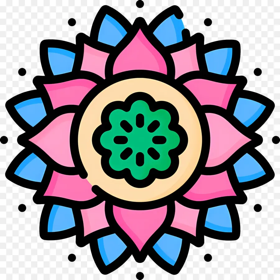 Mandala，Rosa PNG