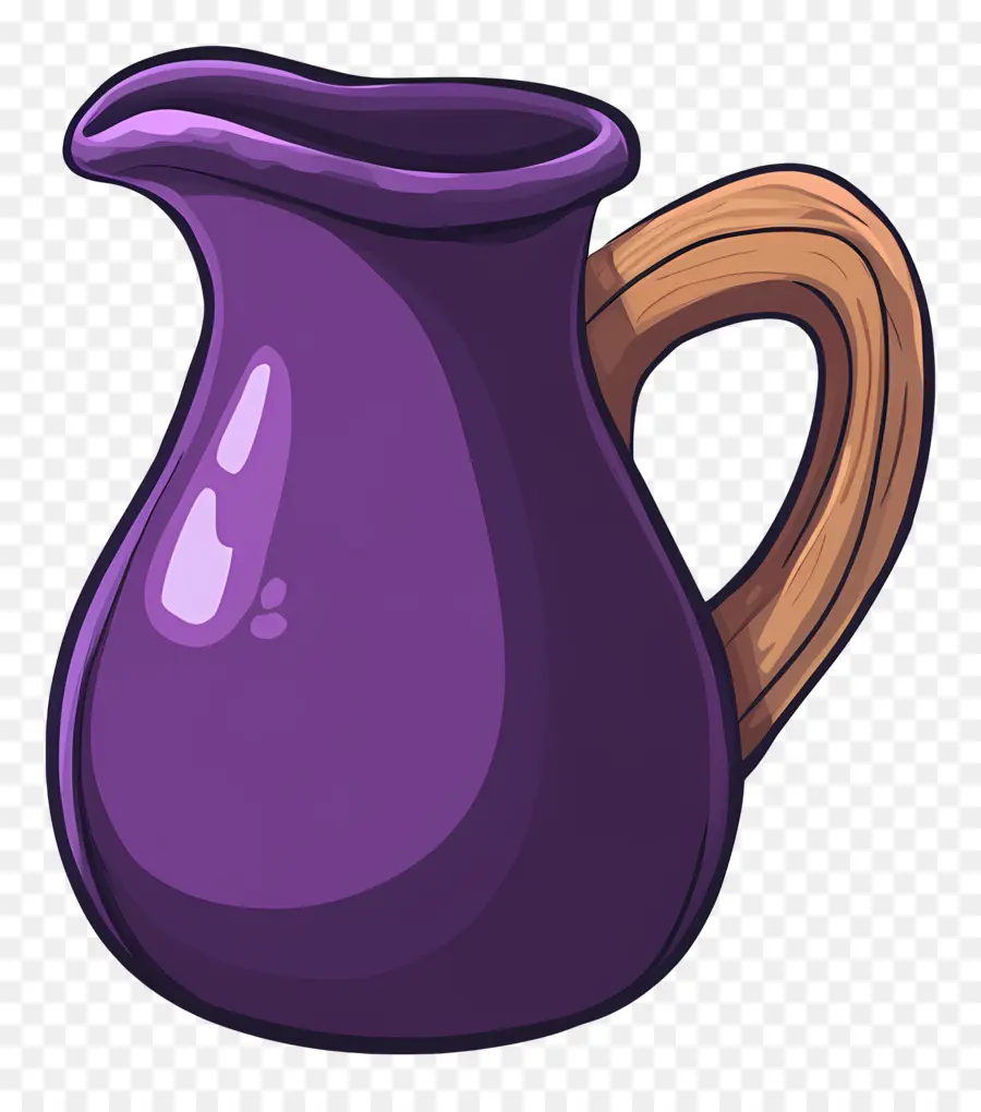 Jarra De Leche，Jarra Morada PNG