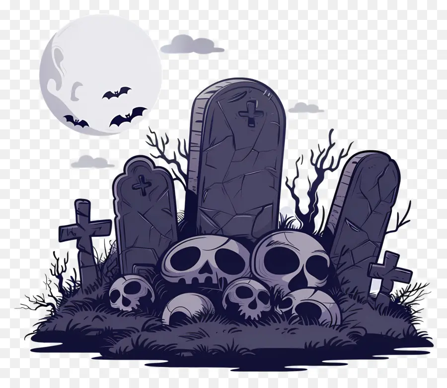 Cementerio De Halloween，Cementerio PNG