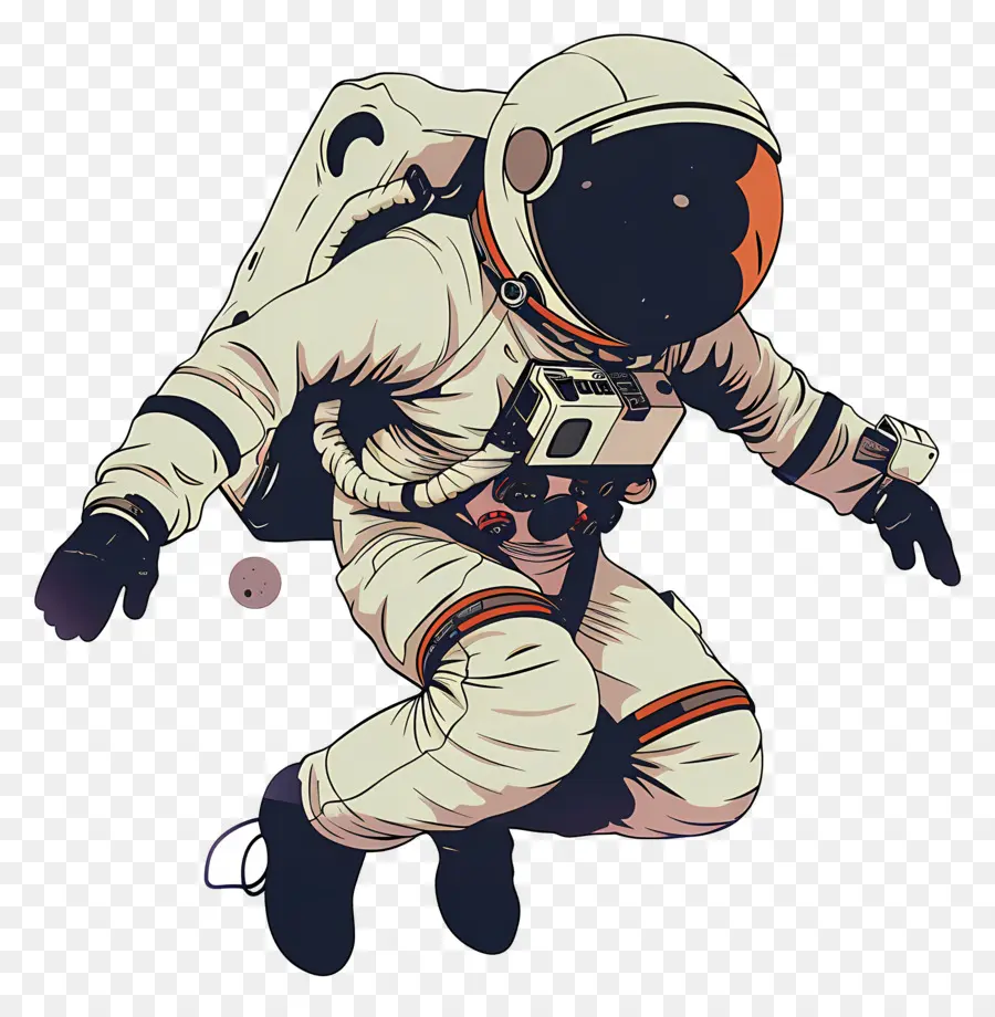 Astronauta，Astronauta Con Cabeza De Calabaza PNG