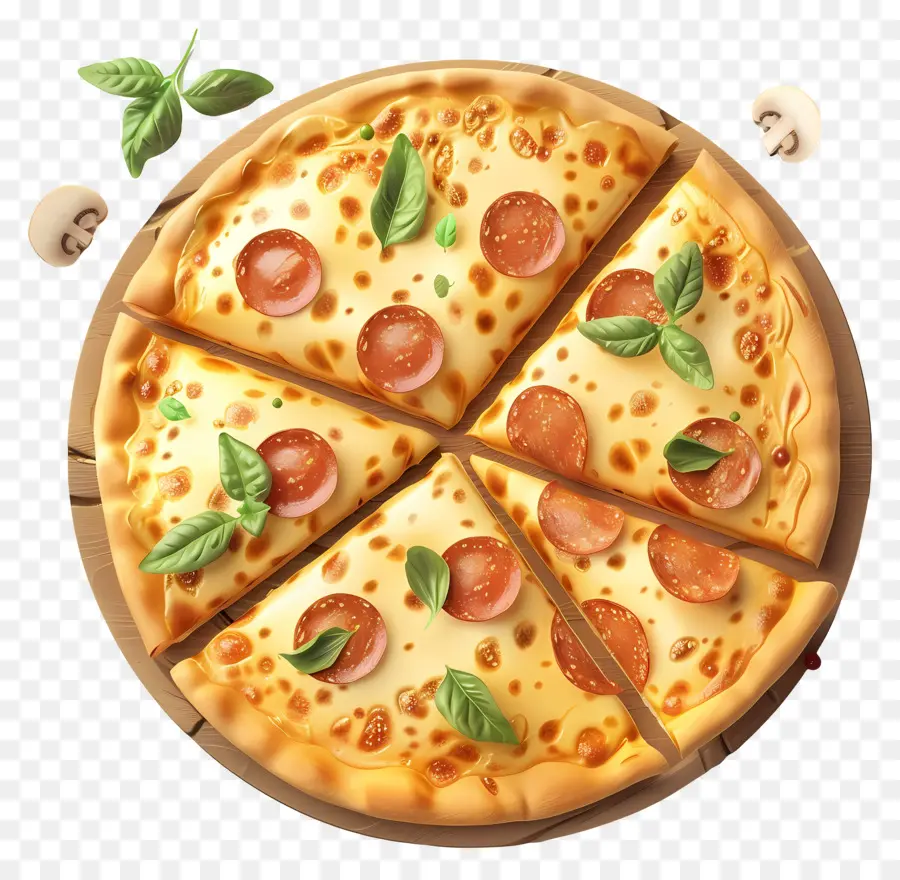 Pizza De Queso，Pizza PNG