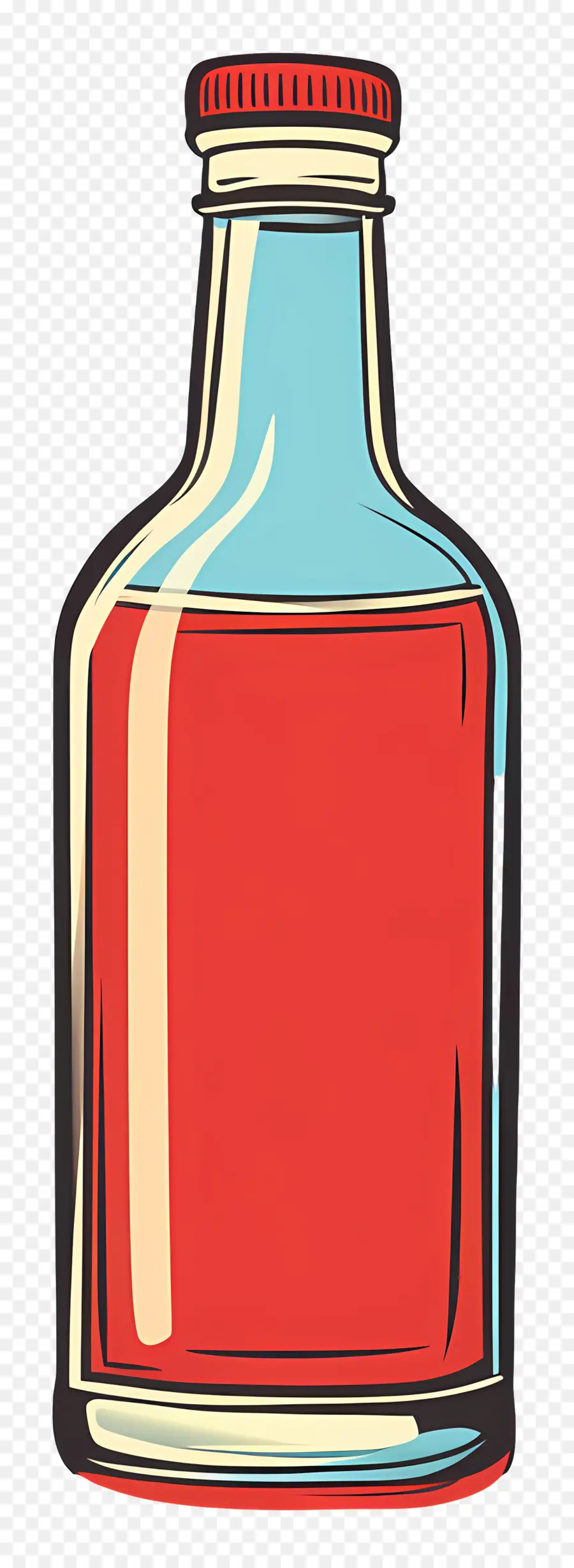 Botella Roja，Rojo PNG