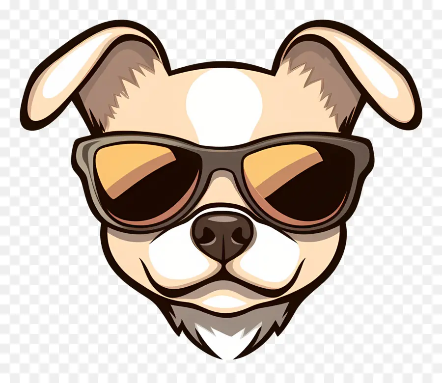 Gafas De Sol，Perro Genial PNG