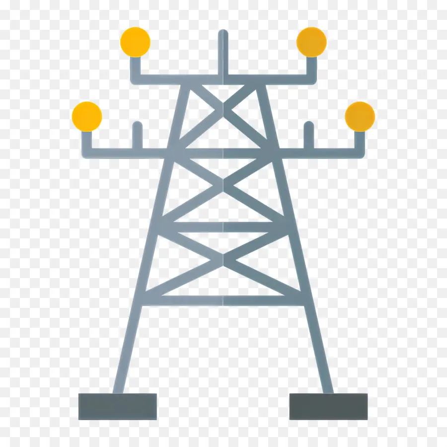 Transmisión Eléctrica，Torre Eléctrica PNG