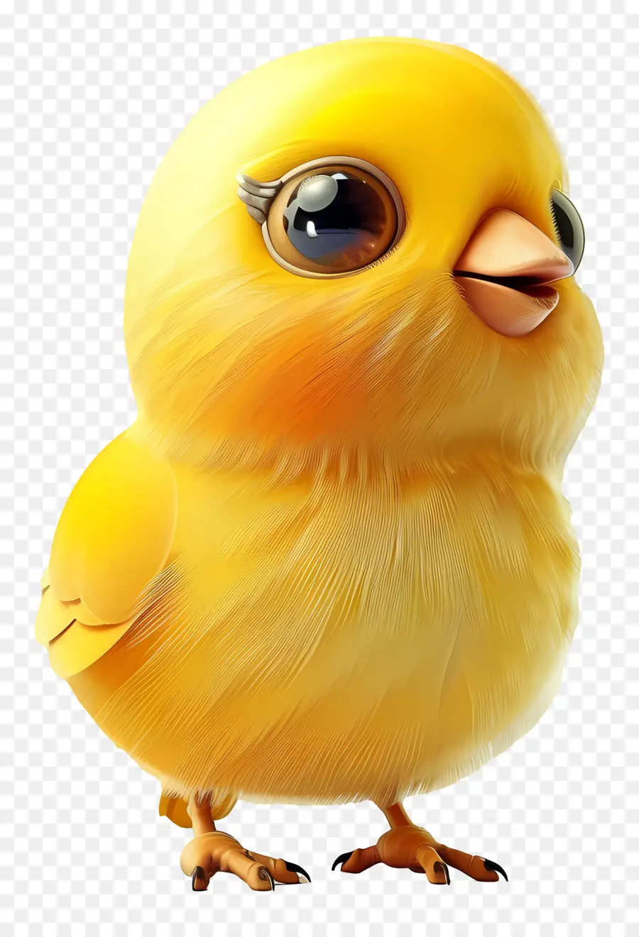 Pájaro Amarillo，Vuelo PNG